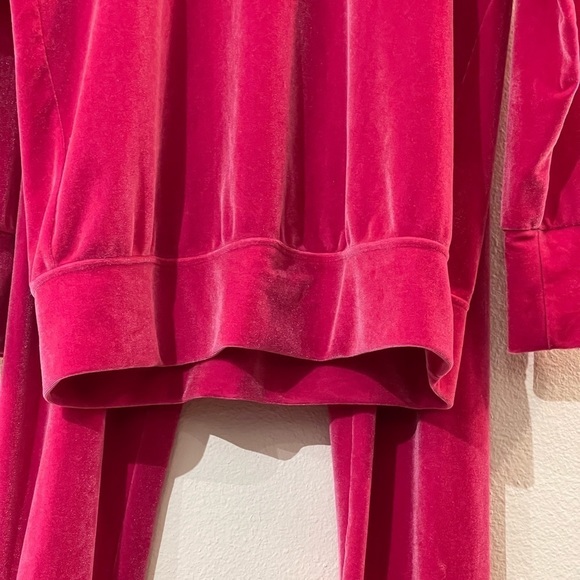 Laina Rauma SET Barbiecore Velour loungesuit velour club bed leisure lainarauma - Picture 7 of 16